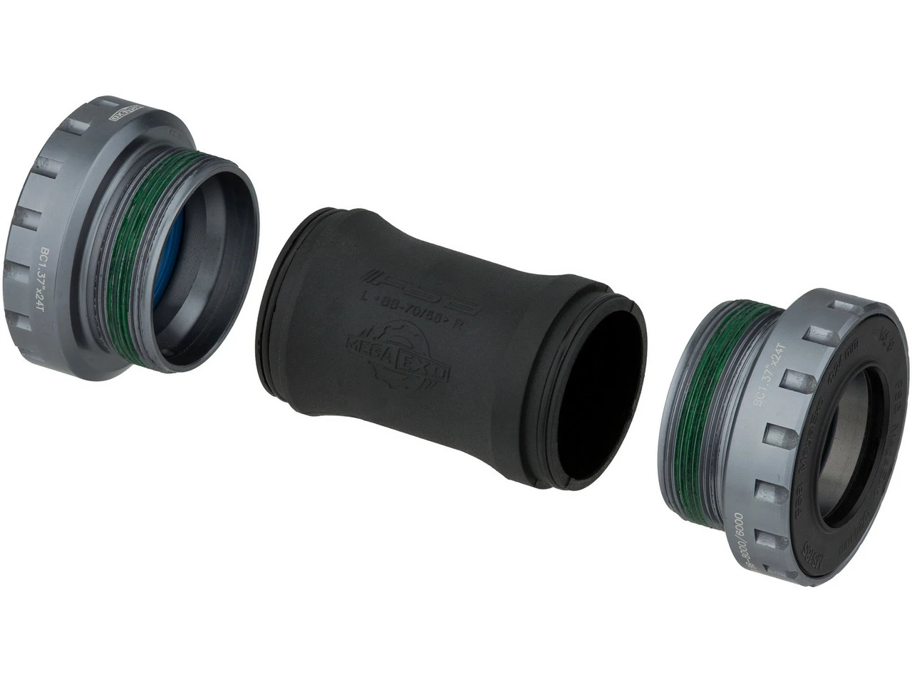 FSA BB-6000 MegaExo 24 mm BSA Innenlager | Hochwertiges Bike-Bottom Bracket – Bild 3