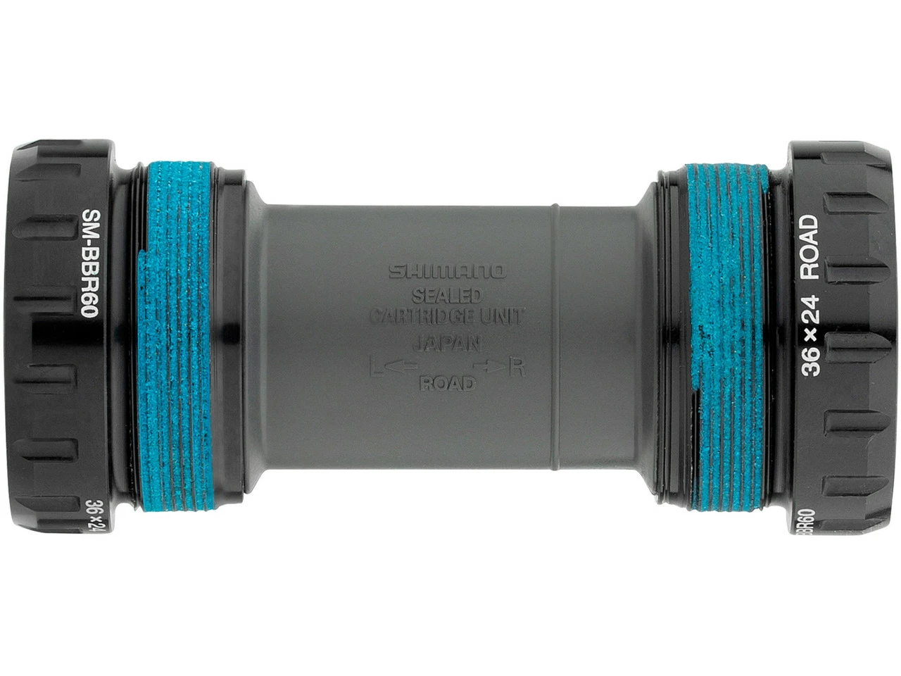 Shimano Ultegra / FC-CX70 / 105 Innenlager SM-BBR60 Hollowtech II - Hochwertiges Sport- und Rennradlager – Bild 2