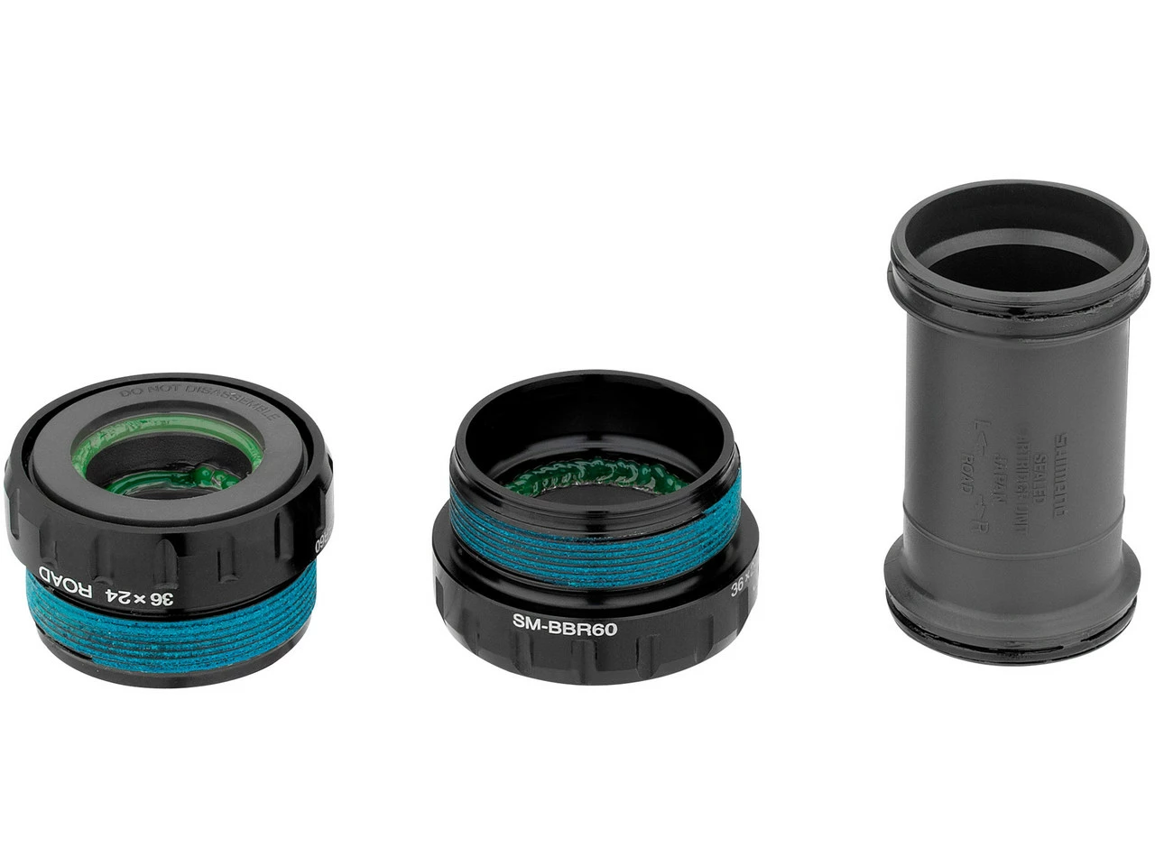 Shimano Ultegra / FC-CX70 / 105 Innenlager SM-BBR60 Hollowtech II - Hochwertiges Sport- und Rennradlager – Bild 4