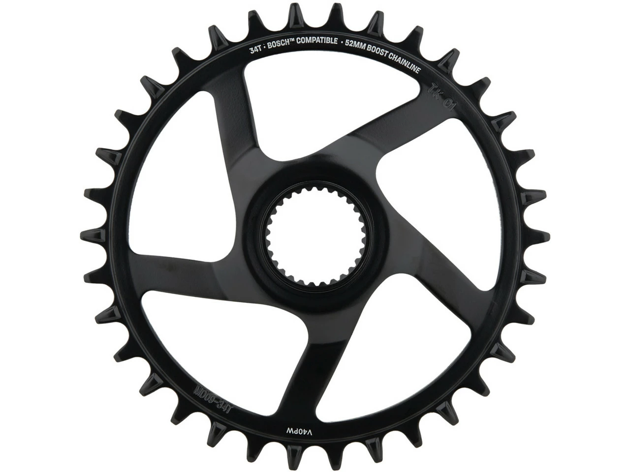 E-thirteen Espec Stahl Direct Mount Kettenblatt für Bosch CX Gen4 | Hochwertiges Kettenblatt für E-MTBs – Bild 2