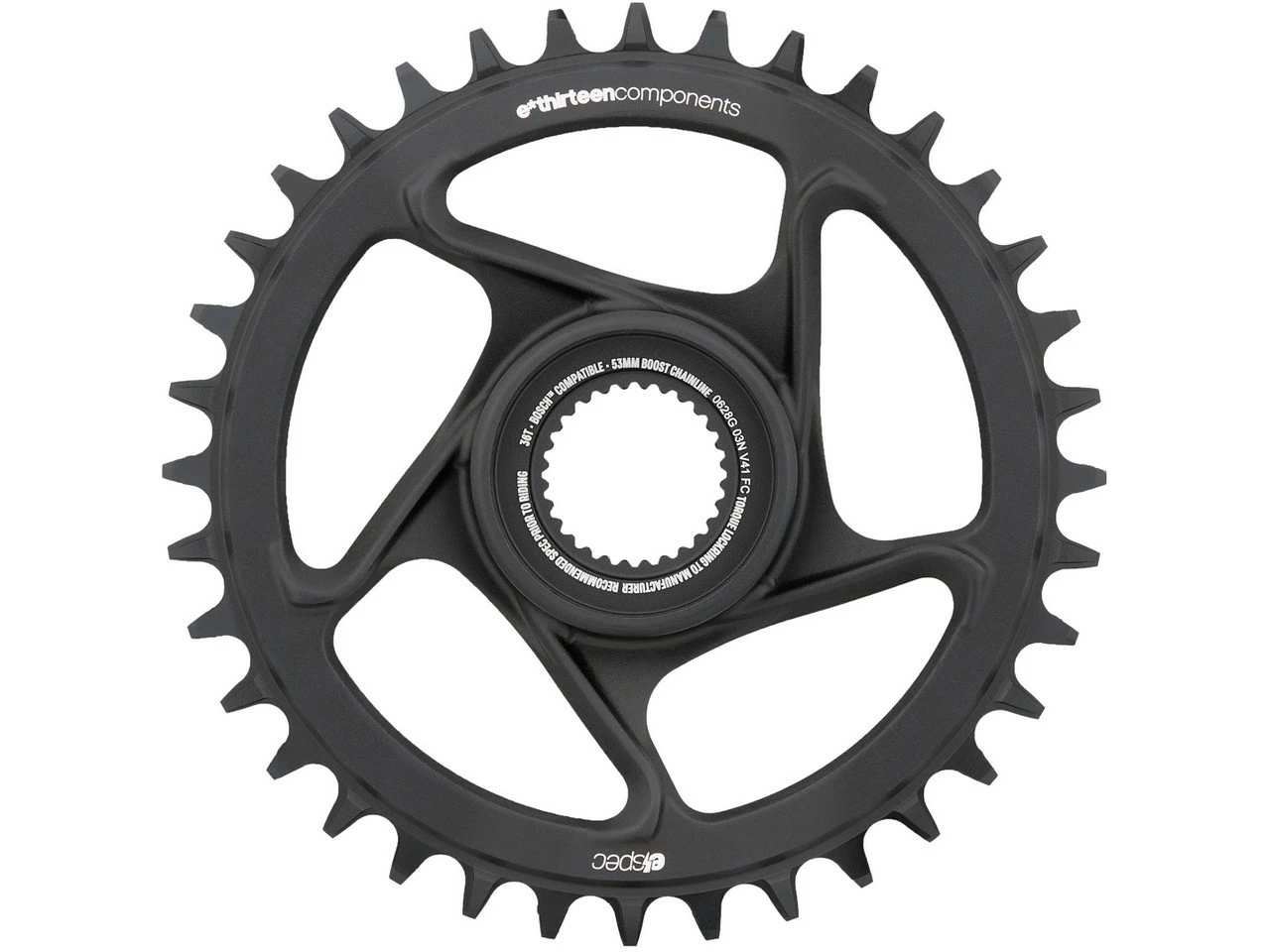 E-thirteen Espec Boost Kettenblatt Direct Mount für Bosch CX Gen4 | Hochwertiges Kettenblatt für E-MTBs