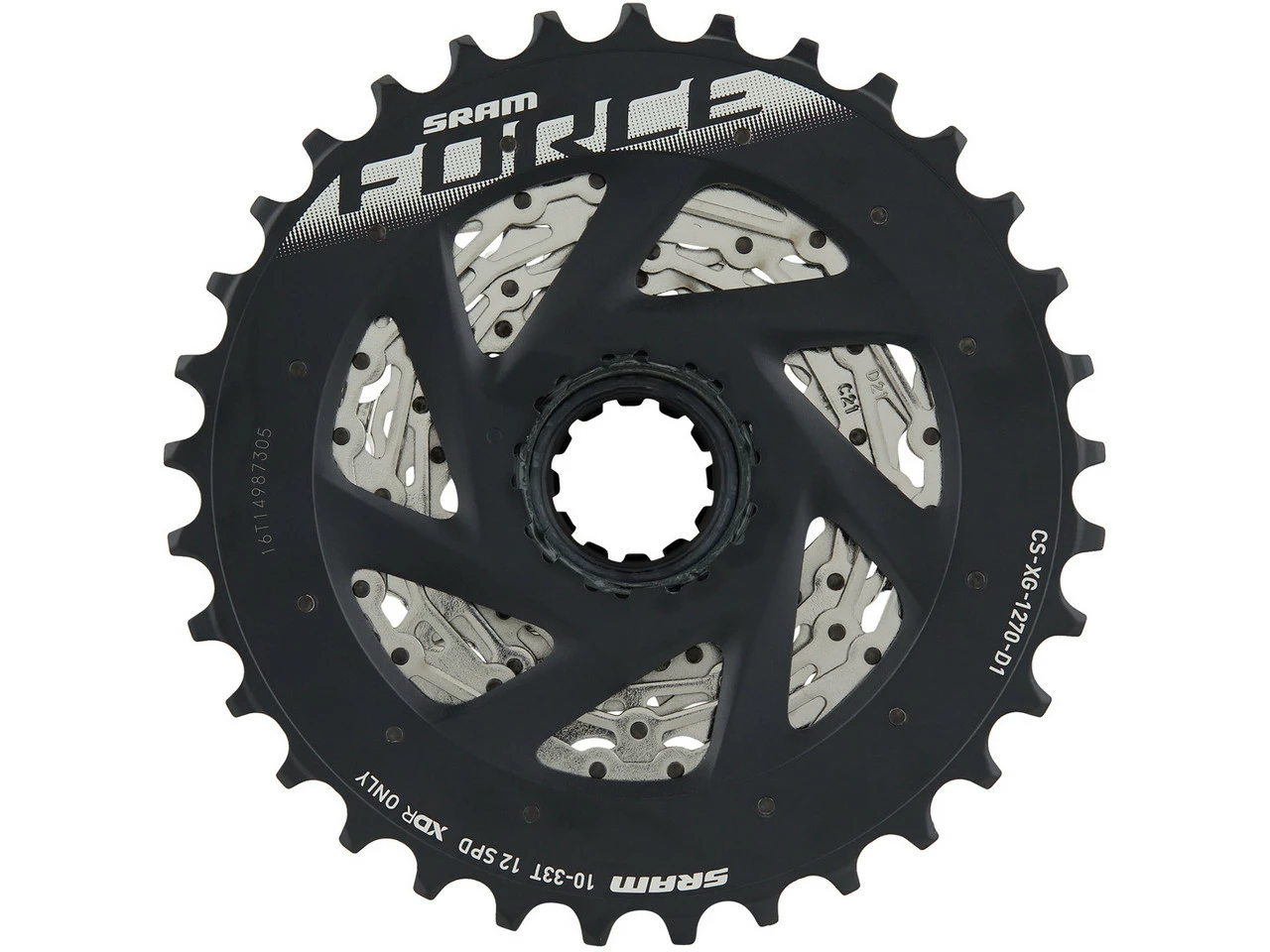 SRAM XG-1270 12-fach Kassette Für Force - Hochwertige Fahrradkassette für präzises Schalten – Bild 4