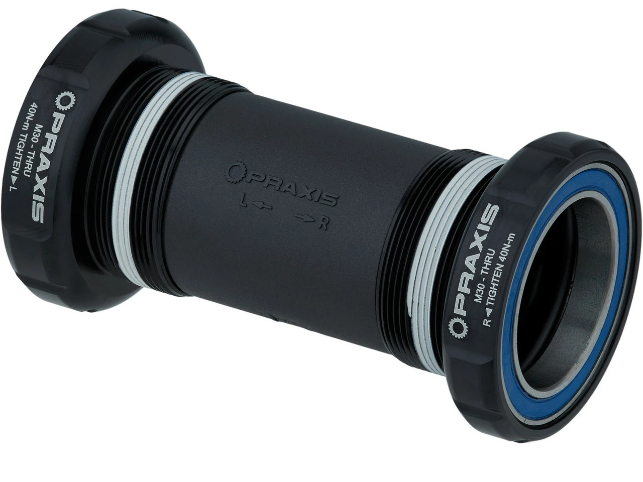Praxis Works M30 THRU BSA Innenlager – Hochwertiges Innenlager für optimale Leistung