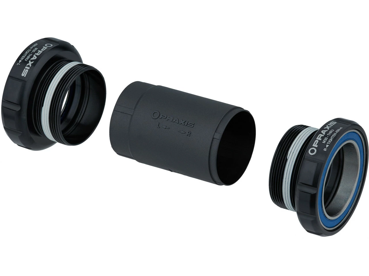 Praxis Works M30 THRU BSA Innenlager – Hochwertiges Innenlager für optimale Leistung – Bild 2
