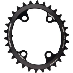Rotor Shimano GRX Kettenblatt, 4-Arm Q-Rings, 110/80 mm Lochkreis - Hochwertiges Kettenblatt für optimierte Kraftübertragung