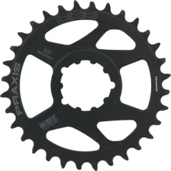 Praxis Works DM 3-Bolt MTB Wave Tech Kettenblatt Direct Mount 0 Mm Offset - Hochwertiges Kettenblatt für Mountainbikes
