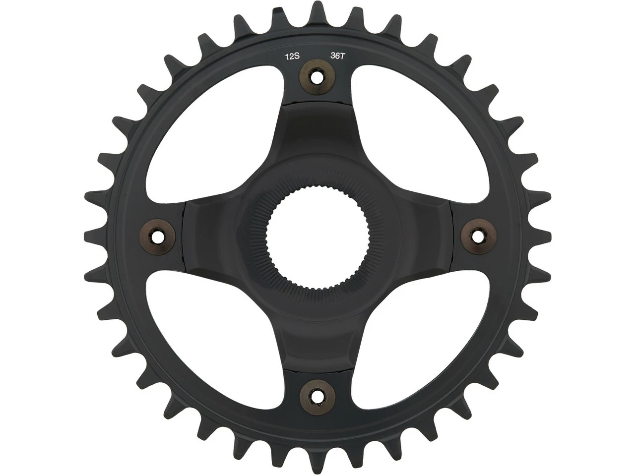 Shimano STEPS Kettenblatt FC-E8000 12-fach 53 mm Kettenlinie (SM-CRE80-12-B) - High-Performance Kettenblatt für E-Bikes – Bild 3