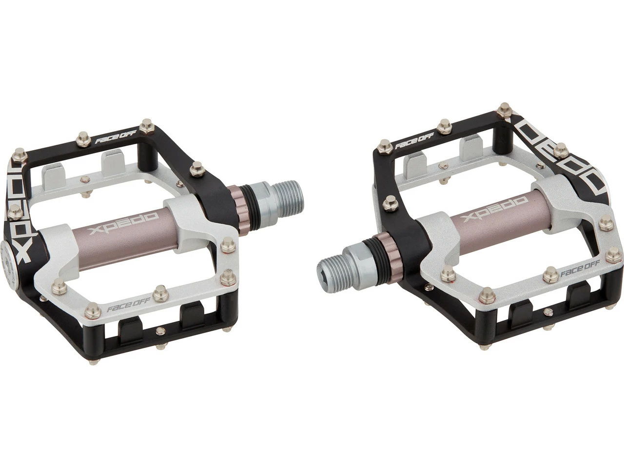 Xpedo Face Off 18 Plattformpedale – Leichtbau-Pedale für Mountainbikes – Bild 9