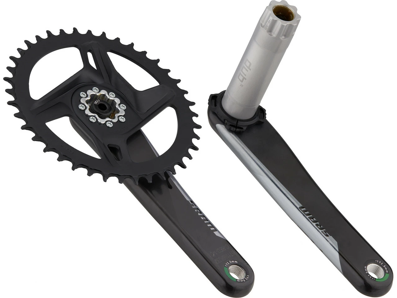 SRAM Red 1 DUB 1x12-fach Carbon Kurbelgarnitur | Hochwertige Kurbeln für Rennräder – Bild 3