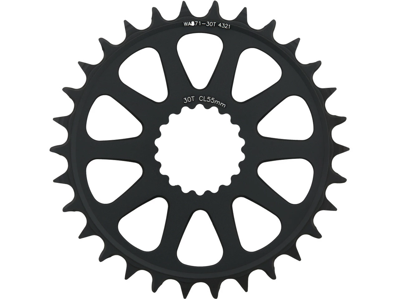 Cannondale HollowGram SpideRing SL 10-Arm 55 CL Kettenblatt | Hochwertiges Kettenblatt für optimale Leistung – Bild 4