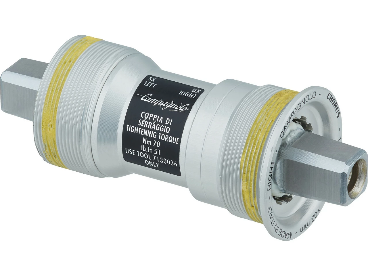 Campagnolo® Chorus Innenlager Vierkant - Hochwertiges Fahrrad-Innenlager für optimale Leistung