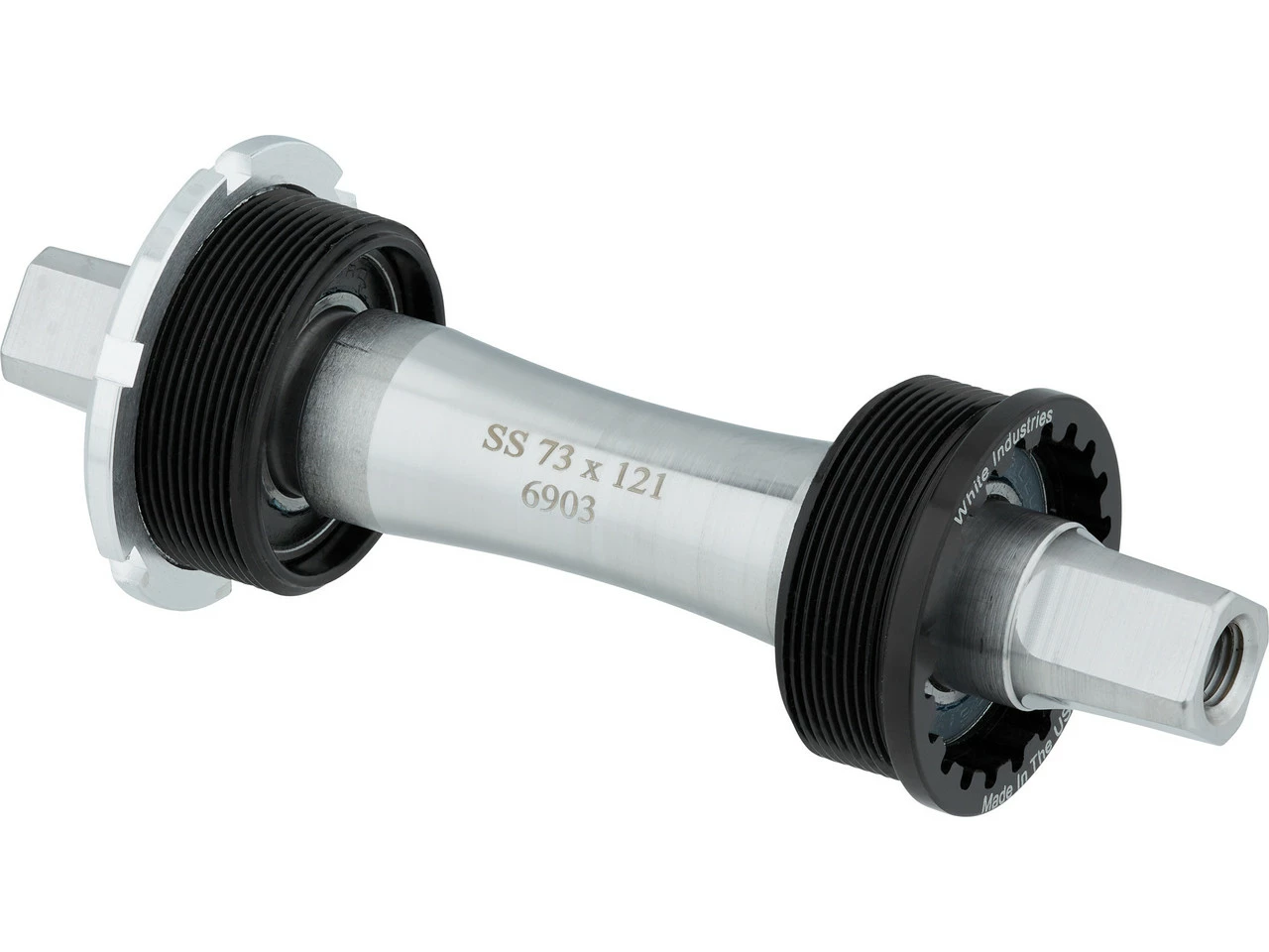 White Industries Edelstahl Innenlager Vierkant – Hochwertiges Innenlager für optimale Fahrradleistung