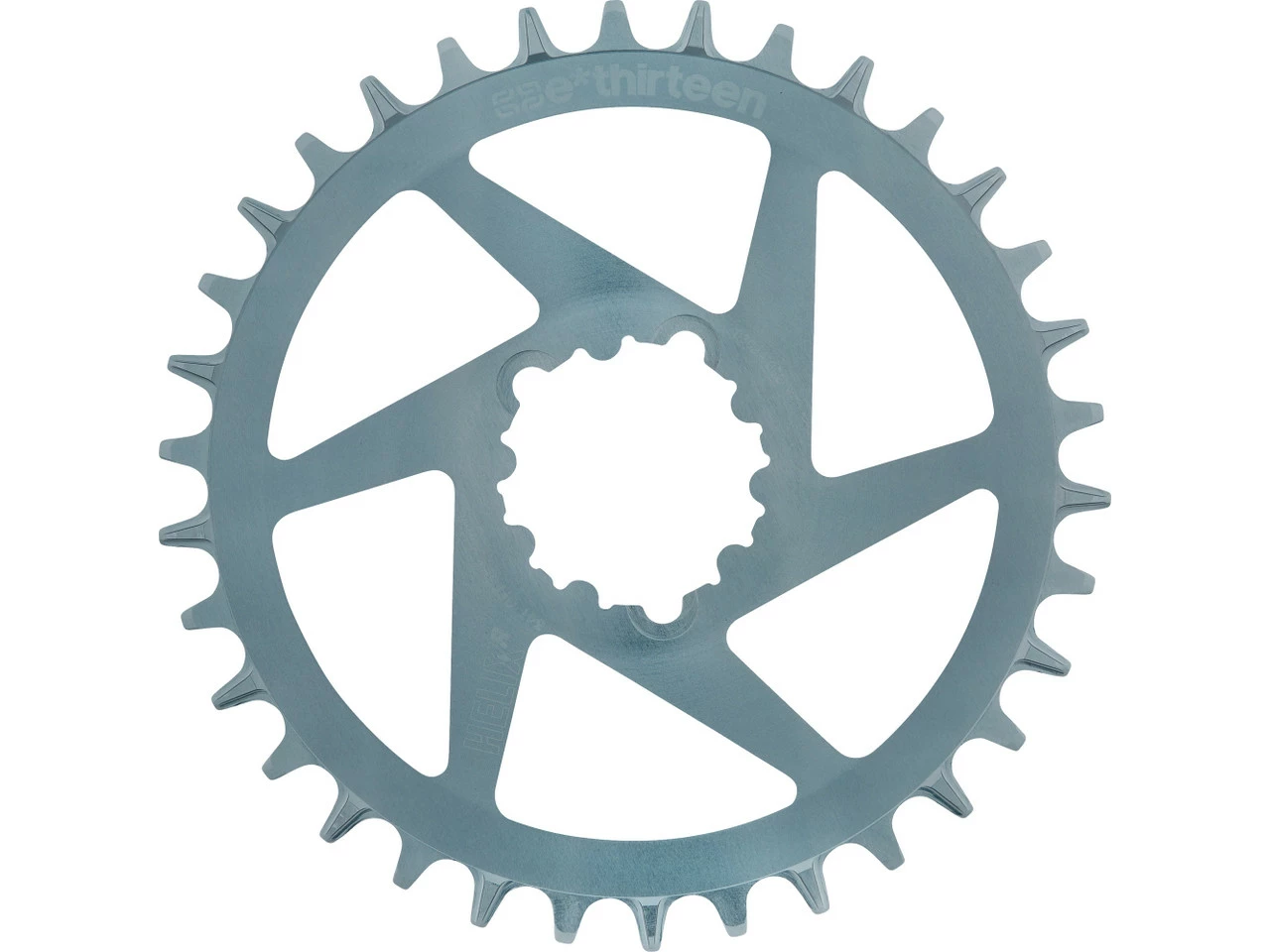 E-thirteen Helix R Guidering Direct Mount Kettenblatt Für SRAM | Hochwertiges Bike-Kettenblatt | E-Bike Kompatibel – Bild 2