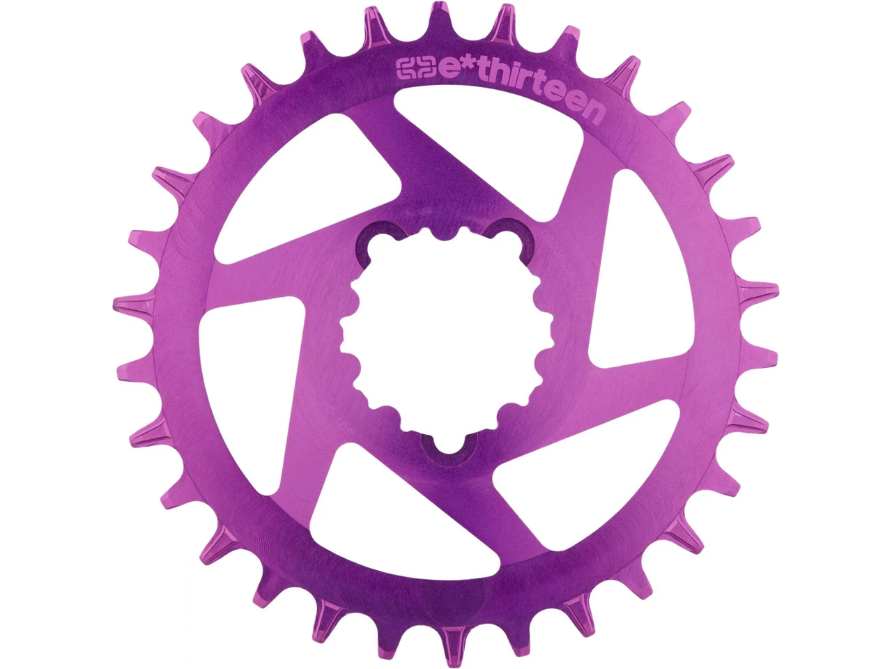 E-thirteen Helix R Guidering Direct Mount Kettenblatt Für SRAM | Hochwertiges Bike-Kettenblatt | E-Bike Kompatibel – Bild 7