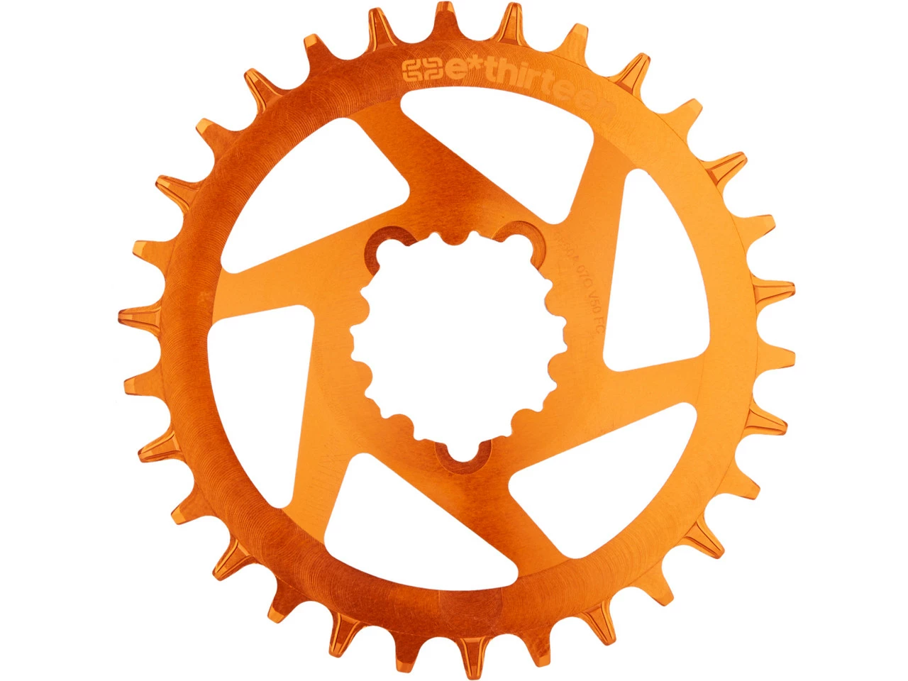 E-thirteen Helix R Guidering Direct Mount Kettenblatt Für SRAM | Hochwertiges Bike-Kettenblatt | E-Bike Kompatibel – Bild 9