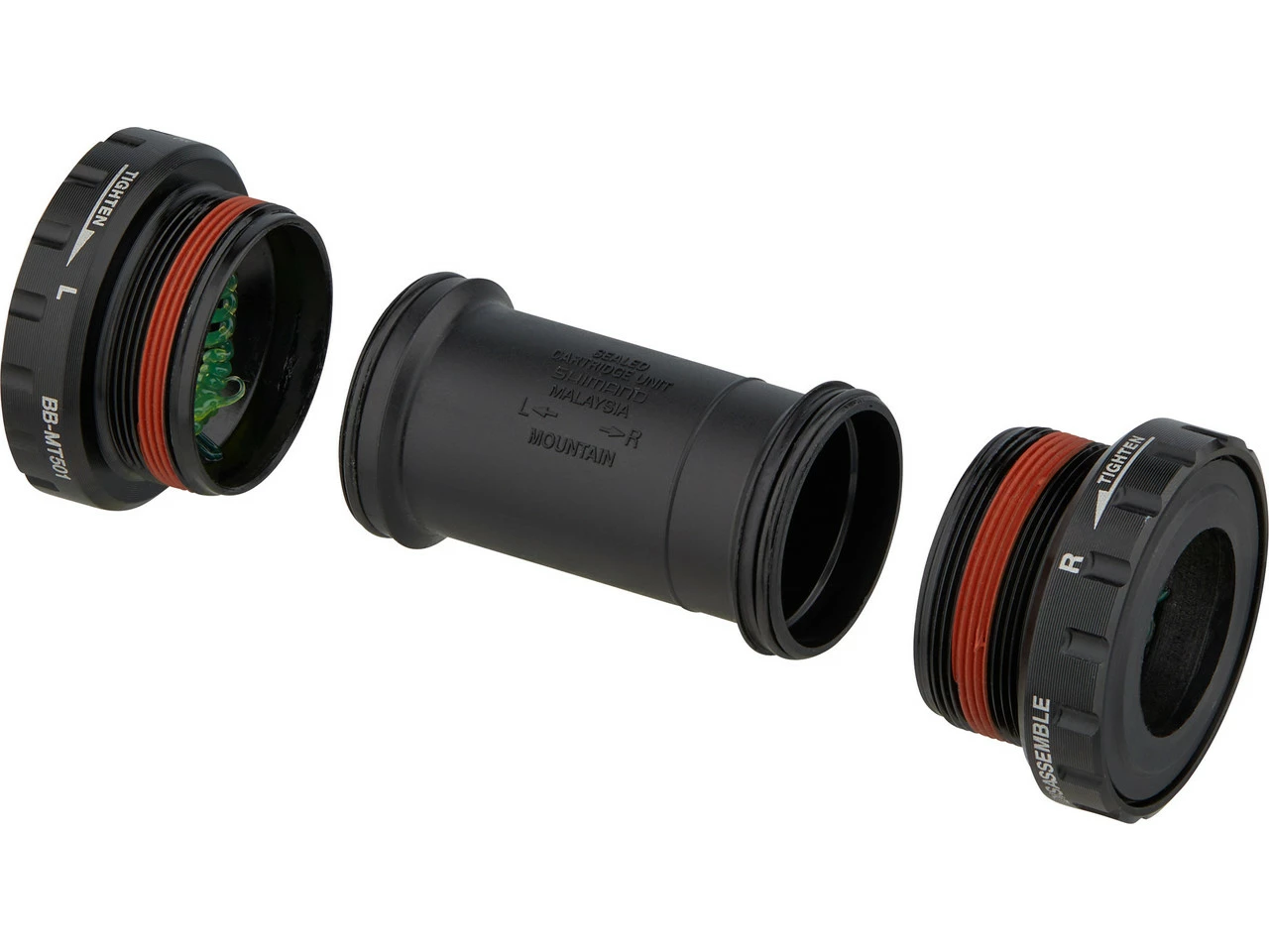 Shimano Deore Innenlager BB-MT501 Hollowtech II - Hochwertiges Innenlager für MTB und Rennräder – Bild 2