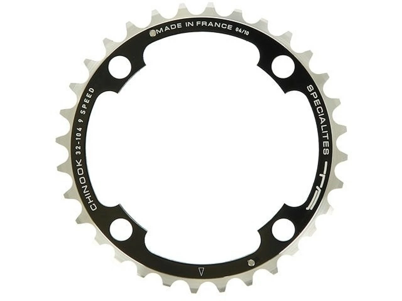 TA Kettenblatt Chinook, 4-Arm, Mitte, 104 mm Lochkreis - Hochwertiges Kettenblatt für optimale Fahrradleistung – Bild 3