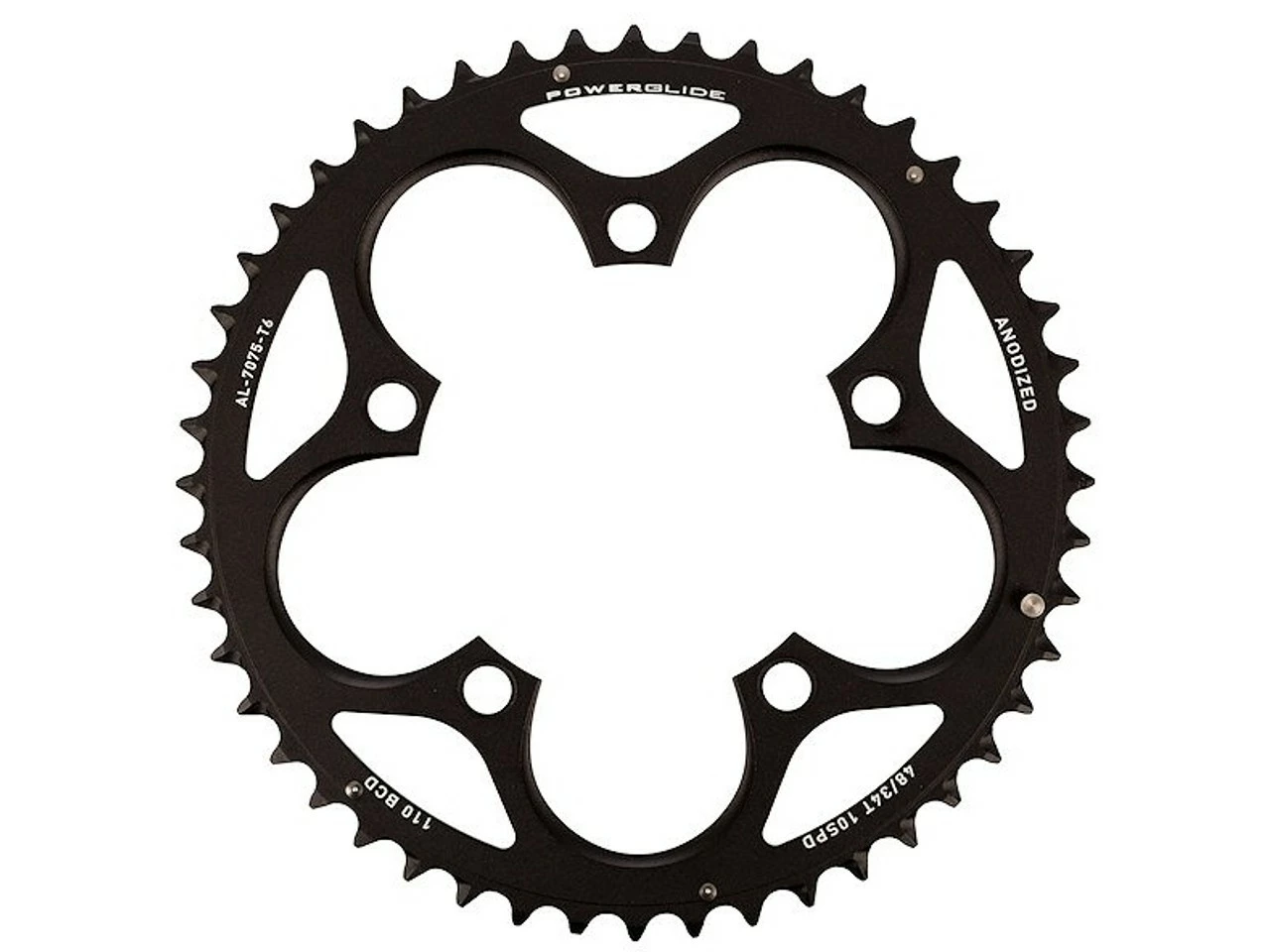 SRAM Kettenblatt Road, 5-Arm, 110 mm Lochkreis - Hochwertiges Kettenblatt für Rennräder