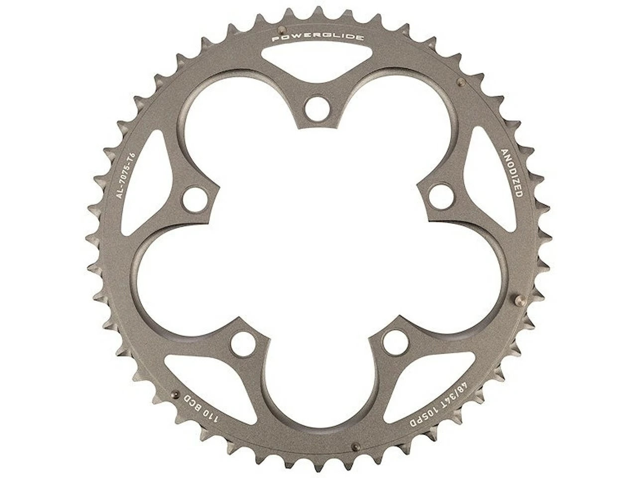 SRAM Kettenblatt Road, 5-Arm, 110 mm Lochkreis - Hochwertiges Kettenblatt für Rennräder – Bild 2