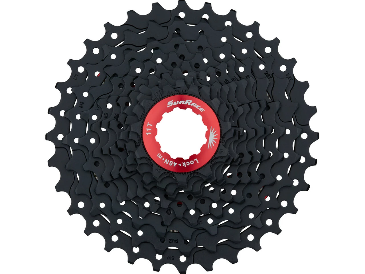 SUNRACE CSRX1 11-fach Kassette | Hochwertige Fahrradkassette für optimale Leistung